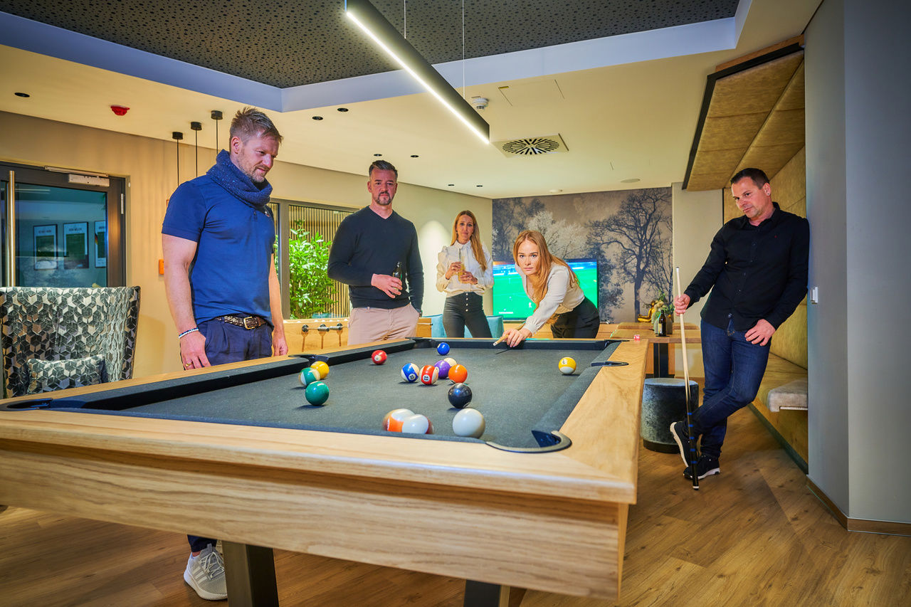 Billard Lounge Im Wellnesshotel Sternwirt In H Gen Oberpfalz